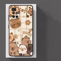 Case for Xiaomi Redmi 12C A5 10 A1 A2 Plus 9 14C K40 K80 Pro A3 A4 13C Funda Phone Cover Cute Capybara Redmi A1