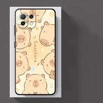 Funda Phone Cover Case for Xiaomi Poco F8 M3 M4 M7 Pro M5 C50 C71 F1 X3 X4 X5 X7 Pro F3 C75 C61 Cute Capybara Poco F3