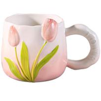 Tulip Design Ceramic Mug