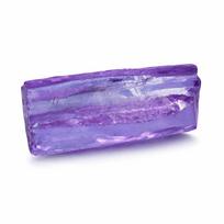 Purple Sapphire 175.2 Ct Natural Earth-Mined Uncut Rough Certified Gemstone 46.5 mm Approx. violetinė