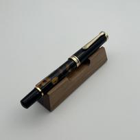 Admok M800 Rašiklis Juodas Gintaro Akrilas Stūmoklinis Fontanas Bock Antgalis F M B 0.5 0.7 1.0MM Antgalis Auksinis Klipas Rašymo Biuro Dovana Rašiklis (as the picture,BOCK EF(0.4mm)) black