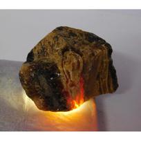 Uncut Raw 191.56 Ct Natural Red Amber CERTIFIED Excellent Quality Loose Gemstone 63.6 mm