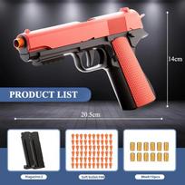 High-Quality Zp5 High-Quality 357 High-Quality Alloy High-Quality Revolver High-Quality Soft High-Quality Bullet High-Quality Toy High-Quality Gun