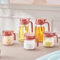 BAILOCK Honey Bear Glass 5-Piece Kitchen Set