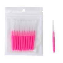 30pcs I-Shaped Interdental Brush Soft Bristles Orthodontic Tooth Gap Brush for Braces Cleaning