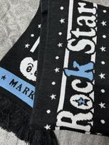 NCT logo blurred tulip and Manu muffler shawl logo goods poca