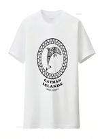 Cayman Islands West Indies Vintage  Dolphin Vacation Wounisex T Shirt White Medium Vintage Washed Unisex Stretched. S