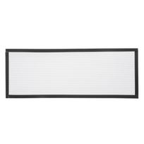 uxcell 2-Pack PC Case Fan Dustproof Grille 400mm x 150mm Magnetic Grill PC Dust Filter PVC Dust Mesh White