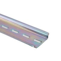 Plieninis DIN bėgelis C45 grandinės pertraukikliams ir gnybtų blokams 1m x 35mm x 1.2mm