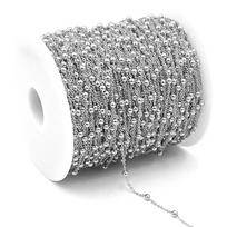 1 Meter Stainless Steel Ball Chains Gold Color Silver Color Chains Findings For Diy Necklace Bracelet Jewelry 2.8mm 3.5mm 2.8mm