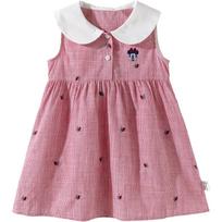 Disney Minnie Mouse Nautical Stripe Sleeveless Dress 110/56