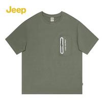 JEEP Men's Cooling Round Neck T-Shirt M