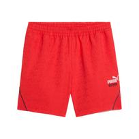Puma Archive King Solid Color Elastic Waist Straight Leg Casual Shorts Unisex shorts 634411-11 M