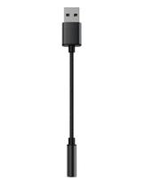 GUROYI USB Audio Adapter - USB to 3.5mm HeadphoneMicrophone Conversion Cable - USB External Sound Card - Built-in DAC Chip - 24-bit96kHz Hi-Res Audio