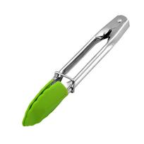 1pcs Silicone Bbq Grilling Tong Salad Bread Serving Tong Non-stick Kitchen Barbecue Grilling Cooking Tong With Joint Lock A