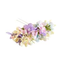 Bohemian Side Clip Fairy Bride Hair Accessories Vintage Flower Hair Stick  Bridesmaid