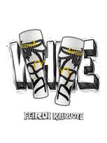 Children's Trendy Graffiti Shin Guards for Sports: Tennis, Skateboarding, Running One Size