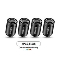 4Pcs Car Air Valve Cap Aluminum Tire Wheel Stem Accessories For Nissan Sentra Altima Versa Maxima Murano Note Armada Pulsar