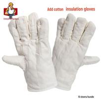 Maozheng Industrial Heat-Resistant Five-Finger Work Gloves (10 Pairs)