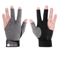 High Elastic, Non-Slip, Breathable, Wear-Resistant Three-Finger Billiard, Snooker, and Table Tennis Gloves.