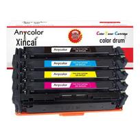 Compatible CF410A 4-Color Toner Cartridge Set with Chip for HP Printers