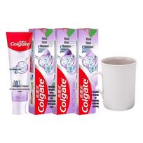 Colgate 360 Gum Care Toothpaste with Mouthwash Cup (3-Pack)
