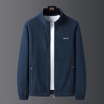 Men's Fleece Climbing Jacket - Middle-aged Dad's Lambswool Cardigan XL