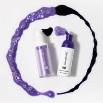 Purple Toothpaste for Teeth Whitening,Purple Teeth Whitening Kit,Tooth Stain Removal Colour Corrector,1.5Fl Oz