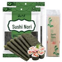Yunshanban Sushi Nori Seaweed Sheets with Rolling Mat