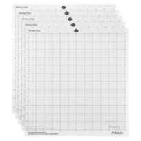 Pakaitinis pjovimo kilimėlis, skaidrus lipnus kilimėlis su 12 x 12 colių matavimo tinkleliu 5PCS skaidri