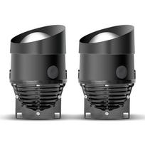 Automobilinis LED rūko žibintas 3 colių bifokalinis lęšis vandeniui atsparus baltas šviesiai geltonas žibintas tinka Toyota Honda Ford Nissan G20 HD