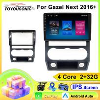 TOYOUSONIC Car Radio for Gazel Next 2016+ Multimedia Player CarPlay Android Auto GPS Bluetooth WIFI Car Head Unit