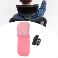 Biuro kėdės galvos atrama Nugaros atrama Ergonomiška Daugiafunkcinė Galvos Juosmens Sėdynės Atrama Žaidimams Gray No Padded