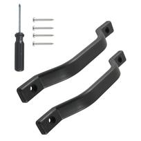 2pcs RV Grab Assist Handle Universal 9.6In Exterior Assist Handle Replacement Anti Slip Grab Bar Door Handle for Camper gray