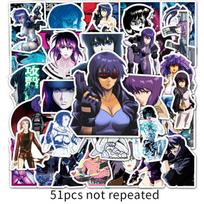 51 Cartoons, Ghost In The Shell, Cartoon Personality, Graffiti, Creative Laptop, Car Decoration Stickers