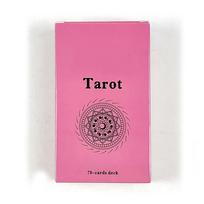 Hot-selling Tarot Cards 78 Pcs Tarot Deck Family Gathering Game Card Classic Design For Beginners & Pros, Ideal For Divination