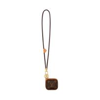 Louis Vuitton Logo Leather Coin Purse Men Wallets Brown M03294 Gift Set(Basic Set+Box+Shopping Bag)