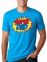Super Dad T-shirt Gift for dad Father Comics Style Dad Tee Shirt Unisex T-Shirt XXL