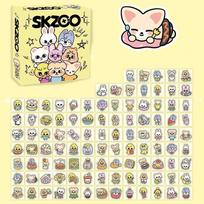 Stray Kids -SKZOO Waterproof DIY decorative stickers 100 sheets
