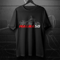 Honda Magna 50 1995-2007 - Motorcycle T shirt for Riders 4XL