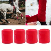 Soft Fleece Horse Leg Covers For Winter Exercise And Riding Wrap Bandage