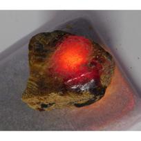 Natural Huge Orange Amber 43.8 Carat Certified Earth Mined Uncut Rough Gemstone 52.9 mm oranžinė