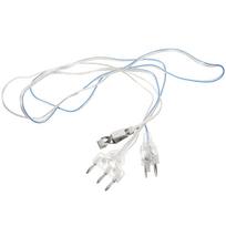 Transparent Fencing Body Cords Hand Line Mask Connector Epee Body Cable Plastic Stainless Steel Fencing Foil Wires