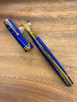 ADMOK 28 Retro Button-Filler Fountain Pen F\M nib Vintage Republican China Era Design Classic Calligraphy Gift FOR Collector (as the picture,ADMOK EF(0.38mm))