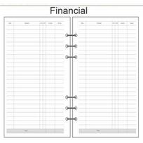 NEVER Spiral Notebook Filler Papers A6 Planner Weekly Plan Grid Dot Line Insert Pages Diary Book Inner core 40 sheets Stationery (as the picture,A6)