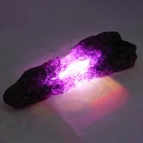 Uncut Raw Purple Sapphire Rough 326.80 Ct Natural Loose Gemstone CERTIFIED 100.3 mm approx
