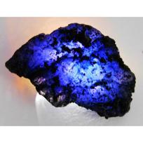 Natural Purple Sapphire Huge Rough 52 Ct Earth Mined CERTIFIED Gemstone 40.3 mm approx violetinė