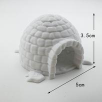 Aukštos kokybės mažas iglu konstravimo rinkinys Aukštos kokybės Biuras Aukštos kokybės dekoras Aukštos kokybės imituotas Aukštos kokybės namas balta
