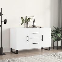 Vidaxl Komoda, Biała, 100X36X60 Cm, Materiał Drewnopochodny
