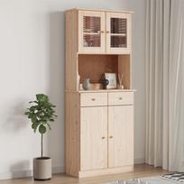 Vidaxl Kredens Alta, 77X35X188 Cm, Lite Drewno Sosnowe